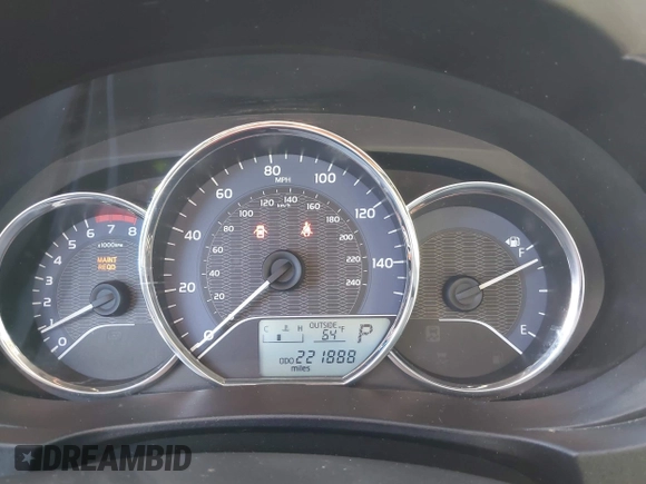2015 Toyota Corolla L with VIN 5YFBURHE5FP345234, listed as a IAAI auction lot 41764976 with 221,888 mi miles and . Bid and sale history available at DreamBid. Image 7.