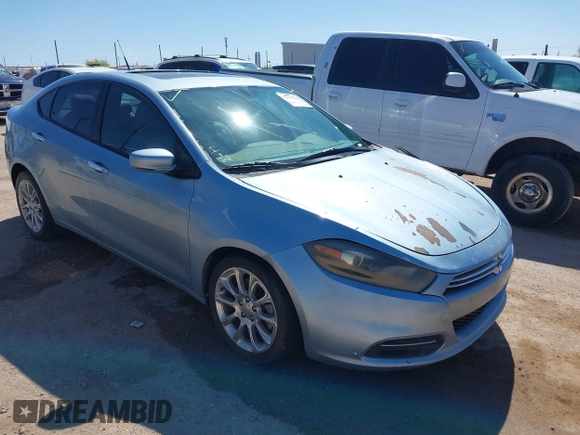 2013 Dodge Dart Limited with VIN 1C3CDFCH2DD182485, listed as a IAAI auction lot 42069284 with 69,445 mi miles. Bid and sale history available at carsss.com. Image 1.