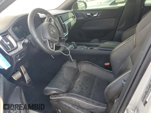 2022 Volvo S60 Ultimate Dark Theme with VIN 7JRL12TM4NG165781, listed as a Copart auction lot 66046803 with 15,059 mi miles and . Bid and sale history available at DreamBid. Image 7.