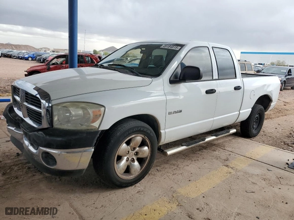 2008 Dodge Ram 1500 SLT with VIN 1D7HA18NX8S592938, listed as a Copart auction lot 49184815 with 175,261 mi miles and Clean Title. Bid and sale history available at carsss.com. Image 1.