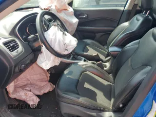 2021 Jeep Compass Latitude with VIN 3C4NJDBB1MT584118, listed as a Copart auction lot 55926585 with 89,454 mi miles and Salvage title. Bid and sale history available at DreamBid. Image 7.