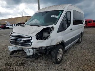 2015 Ford Transit XL с VIN 1FDZK1CM1FKB13843, выставлен на аукционе Copart как лот 58156245 с пробегом 45 281 миль миль и Списание • Salvage title. История ставок и продаж доступна на DreamBid. Изображение 2.