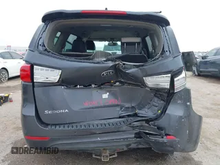 2015 Kia Sedona EX with VIN KNDMC5C10F6081596, listed as a IAAI auction lot 41508912 with 120,845 mi miles. Bid and sale history available at carsss.com. Image 6.