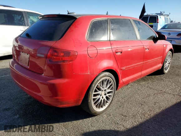 2006 Audi A3 S-Line with VIN WAUKD78PX6A077286, listed as a Copart auction lot 87889965 with 118,899 mi miles and Clean Title. Bid and sale history available at carsss.com. Image 3.