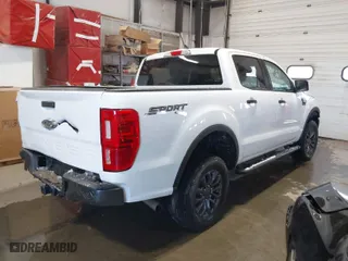2021 Ford Ranger XL with VIN 1FTER4FH4MLD43124, listed as a IAAI auction lot 41358511 with 32654 miles. Bid and sale history available at carsss.com. Image 4.