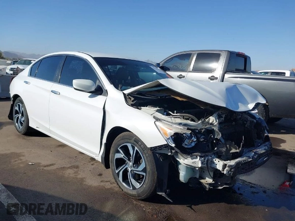 2016 Honda Accord Sedan LX with VIN 1HGCR2F31GA079460, listed as a IAAI auction lot 41712742 with 187,679 mi miles. Bid and sale history available at carsss.com. Image 1.