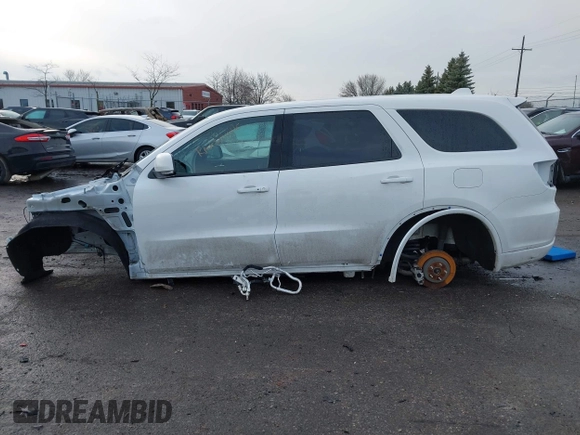 2022 Dodge Durango GT Plus with VIN 1C4RDJDG0NC215571, listed as a IAAI auction lot 41211078 with Not provided miles and . Bid and sale history available at DreamBid. Image 14.