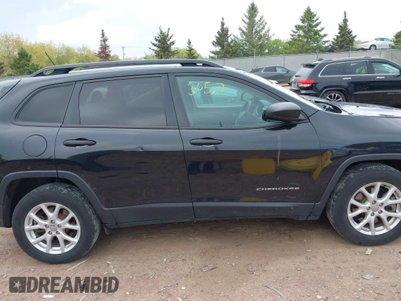 2016 Jeep Cherokee Sport with VIN 1C4PJMAB0GW175813, listed as a IAAI auction lot 42253052 with 98,840 mi miles and . Bid and sale history available at DreamBid. Image 13.