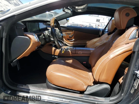 2015 Mercedes-Benz S 550 with VIN WDDXJ8FB1FA009396, listed as a Copart auction lot 49657975 with 76,680 mi miles and Salvage Title. Bid and sale history available at carsss.com. Image 7.