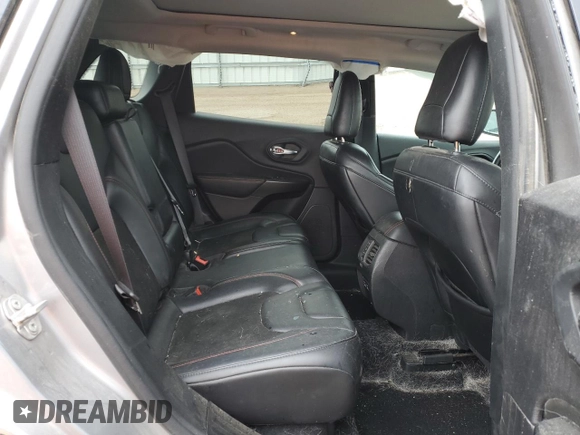 2021 Jeep Cherokee Trailhawk with VIN 1C4PJMBX2MD143446, listed as a Copart auction lot 55166945 with 83,841 mi miles and Salvage title. Bid and sale history available at DreamBid. Image 11.
