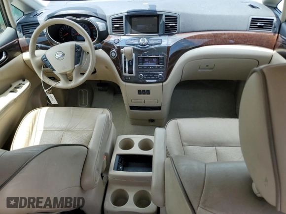 2013 Nissan Quest LE with VIN JN8AE2KP5D9065556, listed as a Copart auction lot 62130425 with 174,438 mi miles and Salvage title. Bid and sale history available at DreamBid. Image 8.