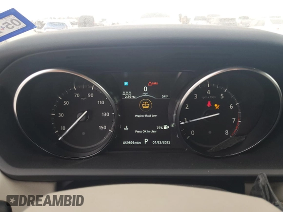 2019 Land Rover Discovery SE with VIN SALRG2RVXKA095038, listed as a Copart auction lot 42634095 with 59,896 mi miles and Salvage Title. Bid and sale history available at carsss.com. Image 9.