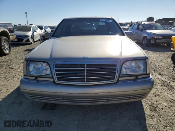 1996 Mercedes-Benz S with VIN WDBGA43E9TA311921, listed as a Copart auction lot 88758965 with 141,035 mi miles and Salvage Title. Bid and sale history available at DreamBid. Image 5.