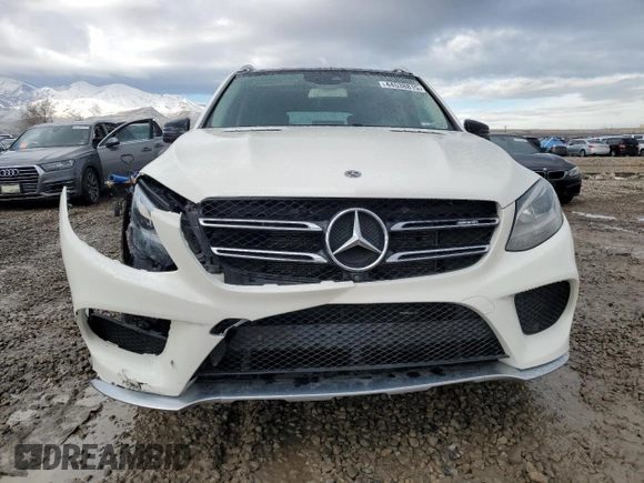 2018 Mercedes-Benz GLE 43 AMG with VIN 4JGDA6EB9JA996305, listed as a Copart auction lot 44538815 with 67,610 mi miles and Salvage Title. Bid and sale history available at DreamBid. Image 5.