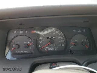 2002 Mercury Grand Marquis GS with VIN 2MEFM74W82X602041, listed as a Copart auction lot 46463515 with 144,298 mi miles and Salvage Title. Bid and sale history available at carsss.com. Image 9.