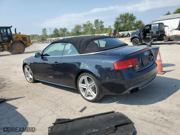 2014 Audi S5 Premium Plus with VIN WAUCGAFH8EN015557, listed as a Copart auction lot 68058844 with 158,143 mi miles and Salvage Title. Bid and sale history available at carsss.com. Image 2.