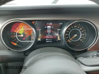 2021 Jeep Wrangler Sport S с VIN 1C4HJXAG7MW542333, выставлен на аукционе Copart как лот 53243665 с пробегом 36 310 миль миль и Списание • Salvage title. История ставок и продаж доступна на DreamBid. Изображение 9.