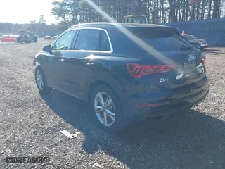 2022 Audi Q3 S line Premium Plus with VIN WA1EECF34N1048557, listed as a IAAI auction lot 41758015 with 38,234 mi miles. Bid and sale history available at carsss.com. Image 3.
