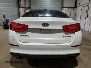 2015 Kia Optima SX Turbo with VIN 5XXGR4A61FG367091, listed as a Copart auction lot 50038995 with 106,003 mi miles and Clean Title. Bid and sale history available at carsss.com. Image 6.