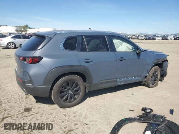 2024 Mazda CX-50 2.5 S Preferred Package with VIN 7MMVABBMXRN204058, listed as a Copart auction lot 50256535 with 11,356 mi miles and Salvage Title. Bid and sale history available at carsss.com. Image 3.