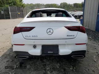2024 Mercedes-Benz CLA 250 with VIN W1K5J4HBXRN454116, listed as a Copart auction lot 59536385 with Not provided miles and Salvage title. Bid and sale history available at DreamBid. Image 6.