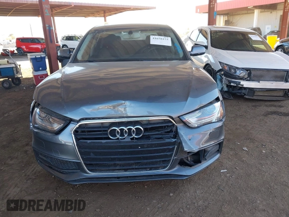 2014 Audi A4 Premium with VIN WAUAFAFL1EN037155, listed as a IAAI auction lot 41658153 with 96,711 mi miles. Bid and sale history available at carsss.com. Image 12.