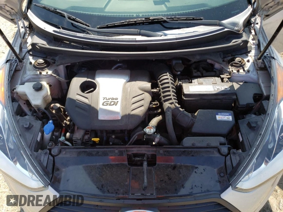 2016 Hyundai Veloster Turbo with VIN KMHTC6AEXGU254380, listed as a Copart auction lot 60766373 with 135,056 mi miles. Bid and sale history available at carsss.com. Image 11.
