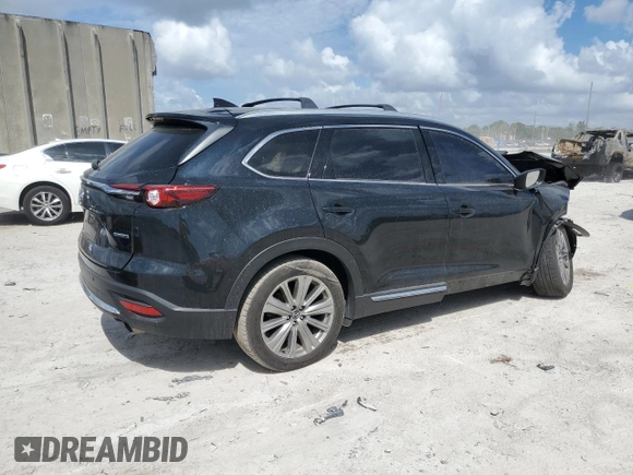 2021 Mazda CX-9 Signature with VIN JM3TCBEY5M0535353, listed as a Copart auction lot 67706083 with 15,880 mi miles and Non repairable. Bid and sale history available at DreamBid. Image 3.