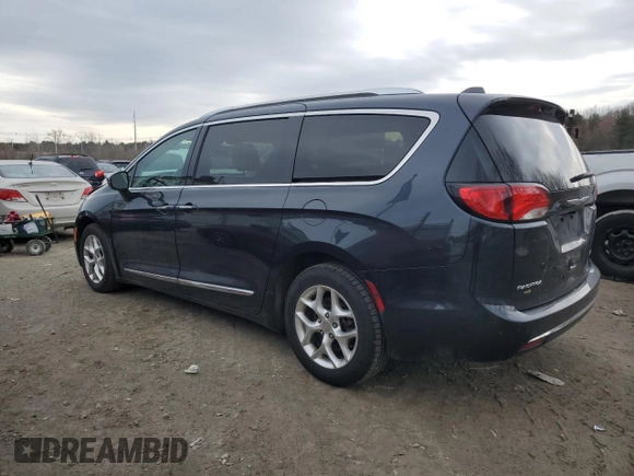 2020 Chrysler Pacifica Limited with VIN 2C4RC1GG5LR163048, listed as a Copart auction lot 47285625 with 129,828 mi miles and Salvage title. Bid and sale history available at DreamBid. Image 2.