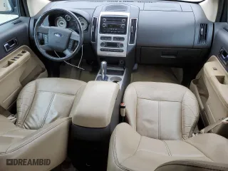 2010 Ford Edge SEL with VIN 2FMDK3JC7ABB58787, listed as a Copart auction lot 52556455 with 185,414 mi miles and Salvage Title. Bid and sale history available at carsss.com. Image 8.