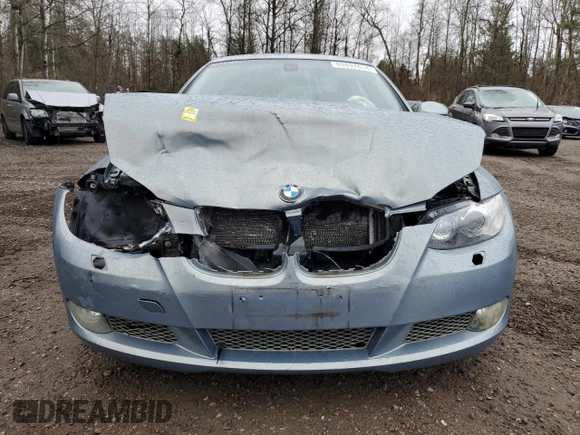 2007 BMW 3 Series 335i with VIN WBAWB73587P036795, listed as a Copart auction lot 80897634 with Not Provided miles and Salvage Title. Bid and sale history available at carsss.com. Image 5.