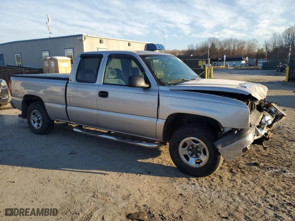 2004 Chevrolet Silverado 1500 LS with VIN 2GCEK19V441120544, listed as a Copart auction lot 48036395 with 209,971 mi miles and Salvage Title. Bid and sale history available at carsss.com. Image 4.