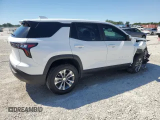 2025 Chevrolet Equinox FWD LT with VIN 3GNAXHEG2SL108007, listed as a Copart auction lot 50139305 with 12,465 mi miles and Non Repairable. Bid and sale history available at DreamBid. Image 3.