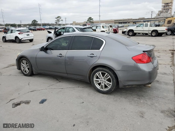 2013 Infiniti G37 Sedan Journey with VIN JN1CV6AP2DM722178, listed as a Copart auction lot 88094165 with NaN miles and Salvage Title. Bid and sale history available at carsss.com. Image 2.
