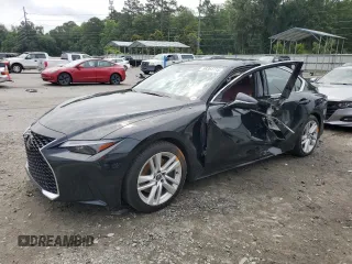 2024 Lexus IS 300 with VIN JTHCA1D24R5129899, listed as a Copart auction lot 58364115 with 23,360 mi miles and Salvage title. Bid and sale history available at DreamBid. Image 1.