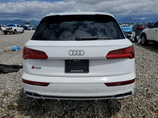 2018 Audi SQ5 Prestige with VIN WA1C4AFY6J2098746, listed as a Copart auction lot 56747805 with 47,566 mi miles and Salvage title. Bid and sale history available at DreamBid. Image 6.