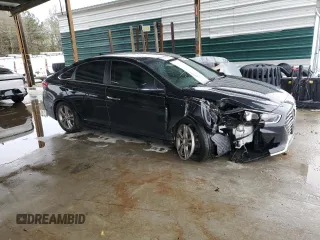 2018 Hyundai Sonata SEL with VIN 5NPE34AFXJH609575, listed as a Copart auction lot 48473395 with 88,891 mi miles and Salvage Title. Bid and sale history available at DreamBid. Image 4.