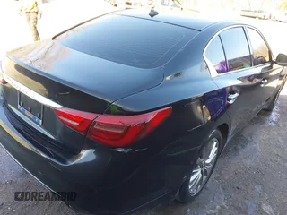 2020 Infiniti Q50 Luxe with VIN JN1EV7AR5LM250864, listed as a IAAI auction lot 40927003 with 57,534 mi miles and . Bid and sale history available at carsss.com. Image 4.