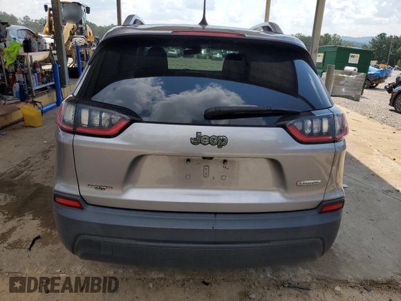2019 Jeep Cherokee Latitude with VIN 1C4PJLCB2KD221024, listed as a Copart auction lot 63835365 with 61,364 mi miles and Salvage title. Bid and sale history available at DreamBid. Image 6.
