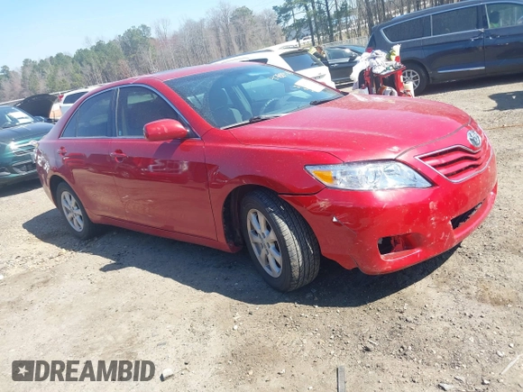 2011 Toyota Camry LE with VIN 4T1BF3EK8BU127007, listed as a IAAI auction lot 41780978 with 147,557 mi miles. Bid and sale history available at carsss.com. Image 1.