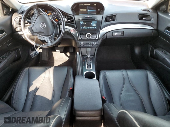2020 Acura ILX Premium with VIN 19UDE2F75LA009344, listed as a Copart auction lot 55945385 with 59,344 mi miles and Salvage title. Bid and sale history available at DreamBid. Image 8.