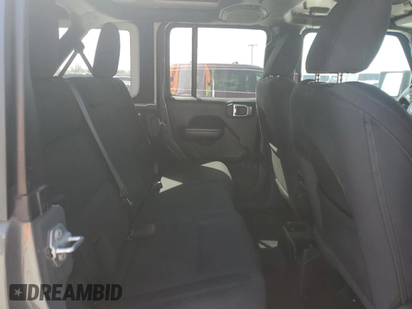 2020 Jeep Wrangler Unlimited Willys with VIN 1C4HJXDN3LW117023, listed as a Copart auction lot 43269955 with 44,182 mi miles and Salvage title. Bid and sale history available at DreamBid. Image 11.