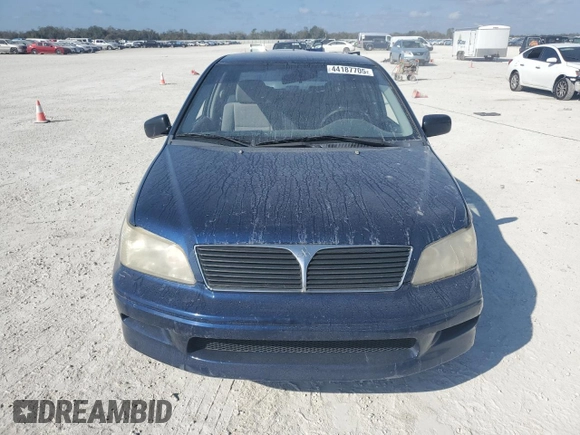 2003 Mitsubishi Lancer ES with VIN JA3AJ26E13U009608, listed as a Copart auction lot 44187705 with 139,719 mi miles and Salvage Title. Bid and sale history available at carsss.com. Image 5.