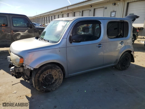 2010 Nissan Cube 1.8 S with VIN JN8AZ2KR2AT168454, listed as a Copart auction lot 44781875 with 184,065 mi miles and Salvage Title. Bid and sale history available at carsss.com. Image 1.