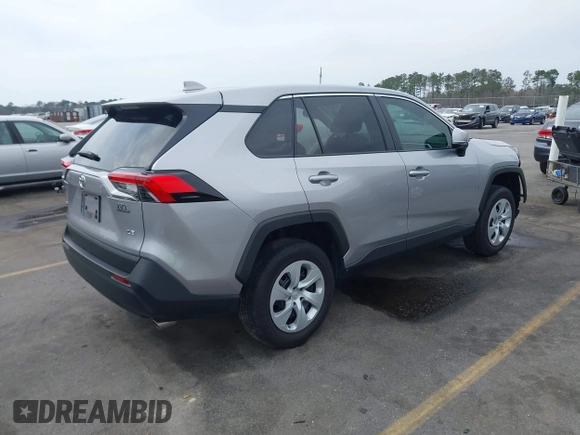 2023 Toyota RAV4 LE with VIN 2T3K1RFVXPC235543, listed as a IAAI auction lot 41786611 with 31,357 mi miles. Bid and sale history available at carsss.com. Image 4.