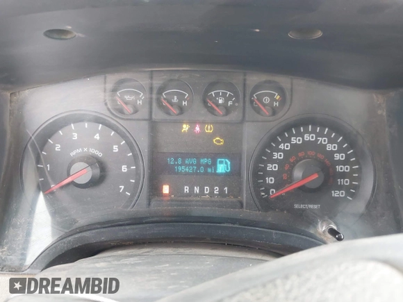 2009 Ford F-150 STX with VIN 1FTRX12W59KB75341, listed as a IAAI auction lot 42045577 with 195,427 mi miles and . Bid and sale history available at DreamBid. Image 7.