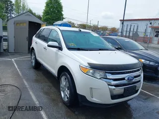 2011 Ford Edge SEL with VIN 2FMDK3JC6BBB65084, listed as a IAAI auction lot 41970890 with 168,505 mi miles. Bid and sale history available at carsss.com. Image 1.