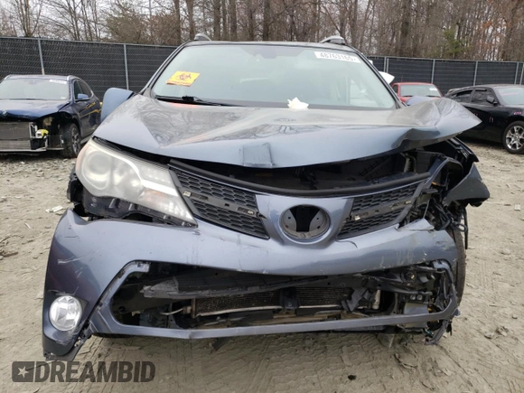 2014 Toyota RAV4 Limited with VIN 2T3DFREV7EW210395, listed as a Copart auction lot 48763165 with 0 mi miles and Salvage Title. Bid and sale history available at carsss.com. Image 5.