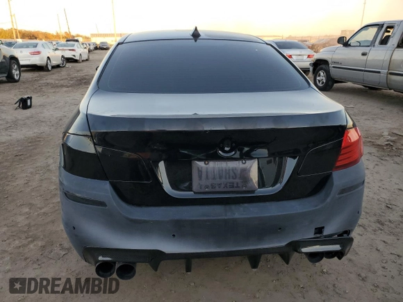2016 BMW M5 with VIN WBSFV9C53GG343578, listed as a Copart auction lot 83691764 with 78,455 mi miles and Salvage Title. Bid and sale history available at carsss.com. Image 6.