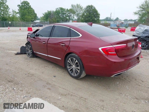 2017 Buick LaCrosse Premium with VIN 1G4ZR5SS3HU163380, listed as a IAAI auction lot 42424944 with 105,444 mi miles and . Bid and sale history available at DreamBid. Image 3.